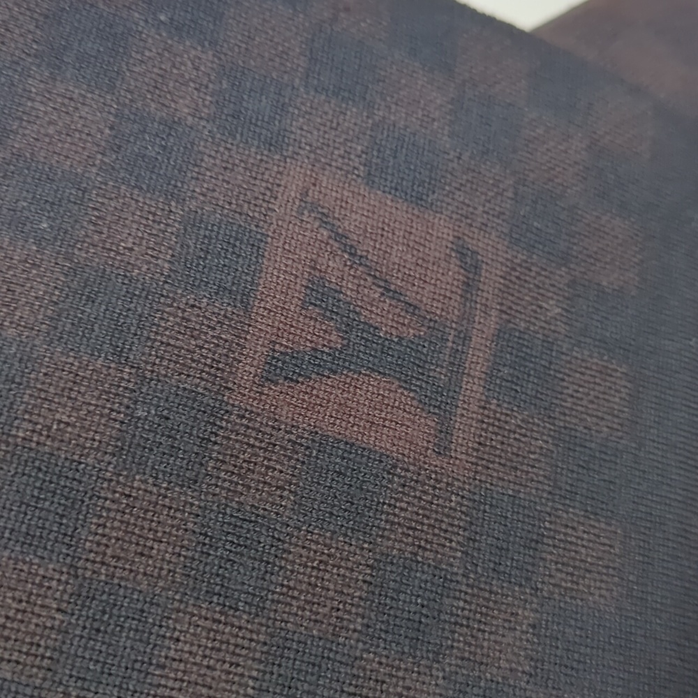 Louis Vuitton Scarf Damier Ebene Wool - Picture 3 of 11